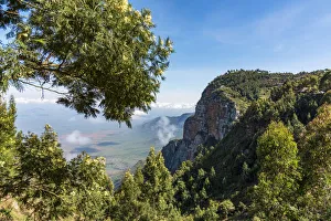Africa, Tanzania, Usambara Mountains. View from Mambo View Point