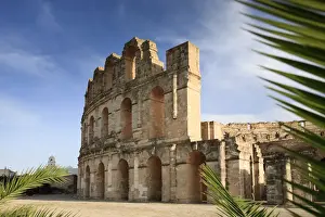 Africa, Tunisia, Amphitheatre of El Jem (UNESCO World Heritage Site)