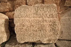 Africa, Tunisia, Dougga, Roman Ruins (UNESCO World Heritage Site)