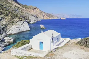 Mediterranean Prints: Agia Anna beach, Amorgos, Cyclades, Greece, Europe