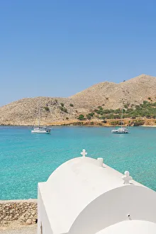 Chalki Prints: Agia Thekla Church, Halki, Dodecanese Islands, Greece