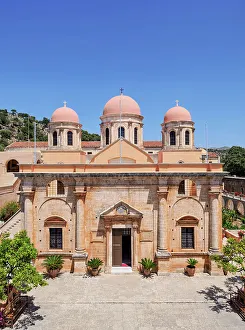 Agia Triada Monastery, Akrotiri Peninsula, Chania Region, Crete, Greece