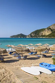 Agios Georgios beach, Corfu, Ionian Islands, Greece