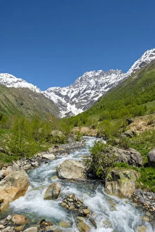 Ailama peak, and the source of the River Kolrudashi, Racha-Lechkhumi