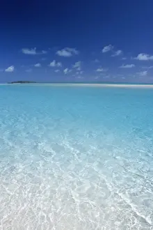 Aitutaki Prints: Aitutaki Lagoon, Aitutaki, Polynesia / South Pacific, Cook Islands