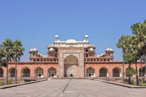 Akbars tomb, 1613, Sikandra, Uttar Pradesh, India