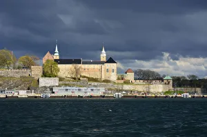 Akershus Fortress (Akershus Festning), an iconic guardian of Oslo. Norway Akershus Fortress (Akershus Festning), an iconic guardian of Oslo. Norway