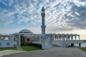Relgious Building Prints: Al Rahmah Mosque, Jeddah Corniche, Jeddah, Makkah Province, Saudi Arabia
