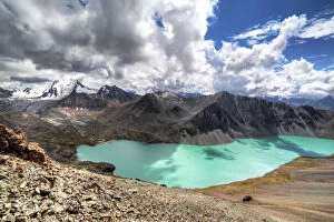 Kyrgyzstan Gallery: Ala Kul (Ala Kol) lake (3560 m), Issyk Kul oblast, Kyrgyzstan