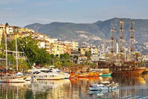 Images Dated 19th November 2019: Alanya Harbour, Alanya, Turkey