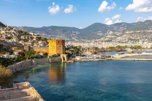 Alanya Gallery: Alanya Harbour and The Red Tower, Alanya, Turkey