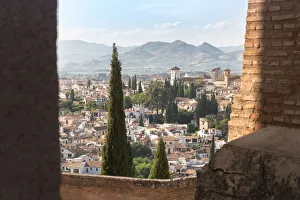 Albaicin Gallery: Albaicin quarter seen from the Alcazabas Towers, AlGranada, Andalusia, Spain