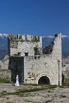 Albania Gallery: Albania, Berat, Kala Citadel, detail