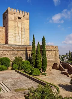 Images Dated 3rd June 2021: Alcazaba de la Alhambra, Granada, Andalusia, Spain