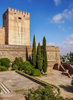 Images Dated 3rd June 2021: Alcazaba de la Alhambra, Granada, Andalusia, Spain