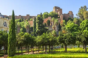 Alcazaba, Malaga, Costa del Sol, Andalusia, Spain