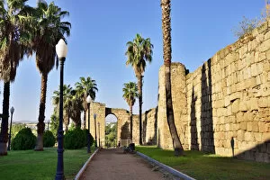 The Alcazaba, a Moorish fortification built in 835. A Unesco World Heritage Site, Merida