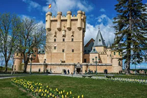 Serrans Prints: Alcazar castle, Segovia, Castile and Leon, Spain