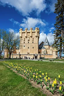 Serrans Prints: Alcazar castle, Segovia, Castile and Leon, Spain