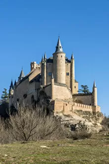 Images Dated 6th April 2018: Alcazar fortress, Segovia, Castile and Leon, Spain