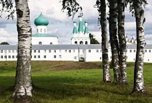 Birch Prints: Aleksandro-Svirsky monastery founded in 1487 and situated deep in the woods of