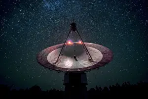 Night Sky Prints: The Algonquin Radio Observatory and the starry night sky in Algonquin Provincial Park
