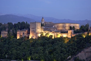 Alhambra Palace, Granada, Granada Province, Andalucia, Spain