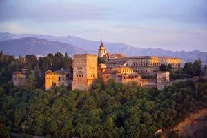 Images Dated 27th April 2005: Alhambra Palace, Granada, Granada Province, Andalucia, Spain