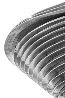 Images Dated 11th November 2021: Alif - The Mobility Pavilion by Norman Foster, Expo 2020, Dubai, United Arab Emirates