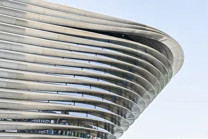 Images Dated 11th November 2021: Alif - The Mobility Pavilion by Norman Foster, Expo 2020, Dubai, United Arab Emirates