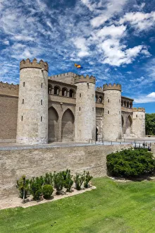 Zaragoza Prints: Aljaferia Palace, Zaragoza, Aragon, Spain