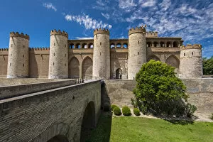 Images Dated 19th June 2014: Aljaferia Palace, Zaragoza, Aragon, Spain