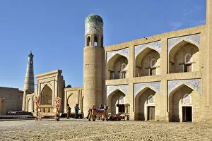 Images Dated 21st November 2018: Allakuli Khan Madrassah and Islam Khodja minaret