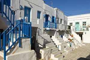 Folegandros Prints: Alley in Chora, Folegandros, Cyclades, Greece