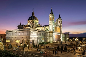 Neogothic Prints: Almudena Cathedral, Madrid, Spain