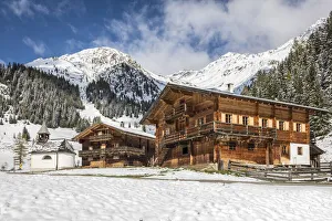 Rest Prints: Alp Unterstalleralm, Innervillgraten, Villgraten valley, East Tyrol, Austria