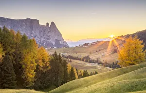 Chalet Prints: Alpe di Siusi, South Tyrol, Italy