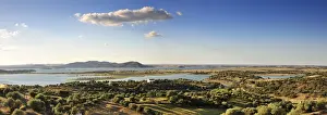 Vastness Prints: Alqueva dam, the largest artificial lake in Western Europe. Alentejo, Portugal
