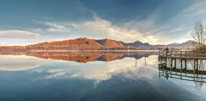 One Person Prints: Alserio lake, Parco regionale della Valle del Lambro