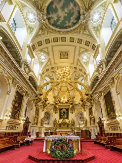 French Canadian Prints: Altar of Cathedral Notre Dame, Old Quebec City, Quebec, Canada