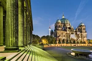 Images Dated 19th August 2015: Altes Museum and Berlin Dom, Berlin, Germany Germany