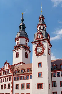 Altes Rathaus Prints: Altes Rathaus, Marktplatz, Chemnitz, Saxony, Germany