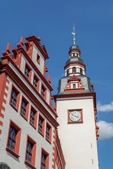 Altes Rathaus Prints: Altes Rathaus, Marktplatz, Chemnitz, Saxony, Germany