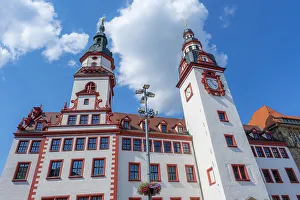 Altes Rathaus Prints: Altes Rathaus, Marktplatz, Chemnitz, Saxony, Germany