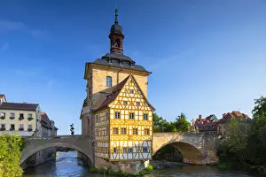Altes Rathaus (Old Town Hall), Bamberg (UNESCO World Heritage Site), Bavaria, Germany