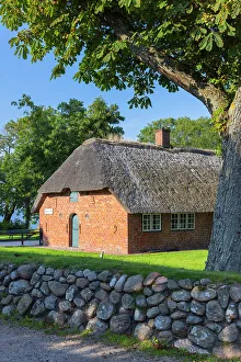 Thatch Prints: Altfriesisches Haus (Old Frisian House), Keitum, Sylt, Schleswig Holstein, Germany