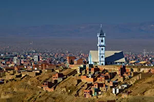 Images Dated 10th December 2012: Altiplano, Christian Church, El Alto, Bolivia