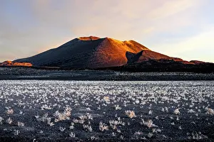 Catamarca Prints: Alumbrera Volcano at sunset, Antofagasta de la Sierra, Puna, Catamarca, Argentina