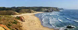 Amado beach, near Carrapateira. Algarve, Portugal