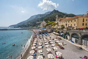 Images Dated 24th September 2020: Amalfi, Amalfi Coast, Gulf of Salerno, Salerno province, Campania, Italy